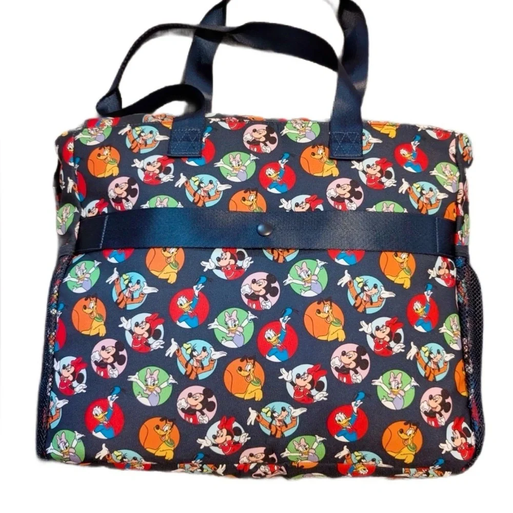 Authentic 2025 Disney Parks Mickey Mouse & Friends Nylon Tote Bag - NWT